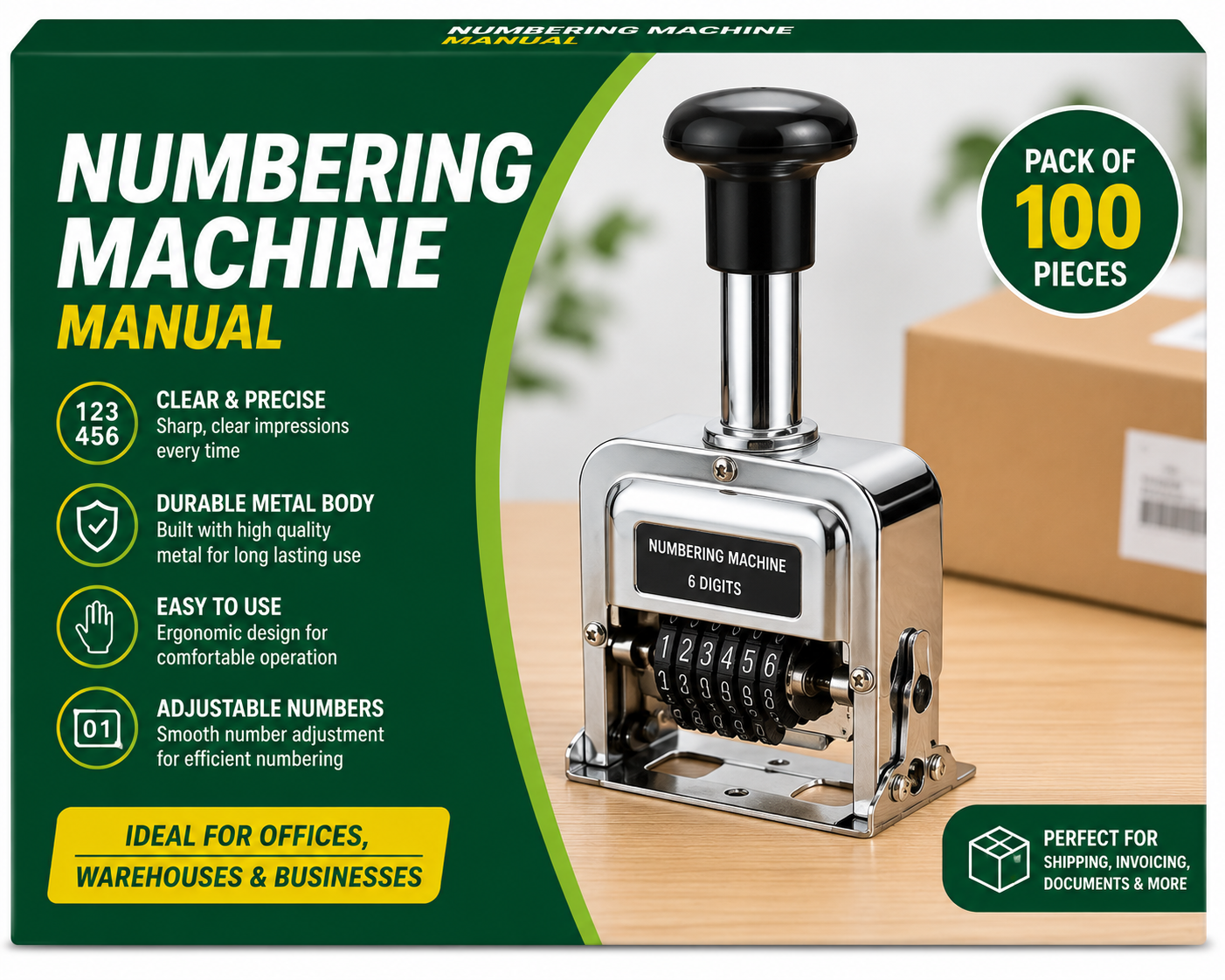 Numbering Machine Manual