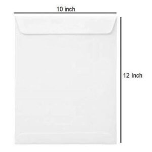 White Envelope 10" X 12" A-4 Size 100 Grams