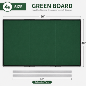 Green Note Broad 96" X 48"(8ft X 4Ft)