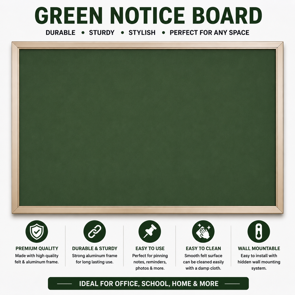 green_notice_board_wood_frame_1000x1000
