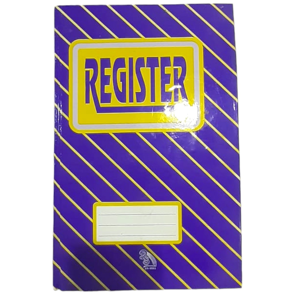 Register 200 Pags Local Paper Full Skip Size