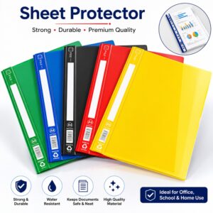 Top Transparent File A4 White Biliy & Euro Brand