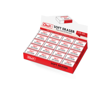 Eraser Rubber DX-60  Medium (Extra Soft) Dux Brand 60 Each Box