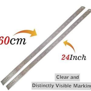 Scale Steel Ruller 24" Heavy Duty