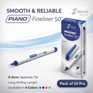 Pointer Pen Fineliner Blue 0.3 mm Piano Brand