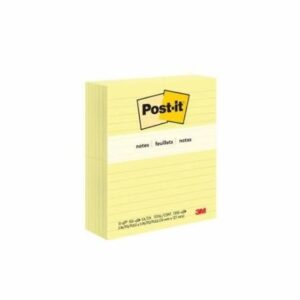 Stick Note 5" X 3" (75 mm X 127 mm) 100 Sheet Yellow Colour Pronoti Brand