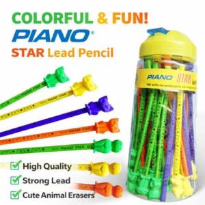 Pencil With Eraser Executive Piano Brand