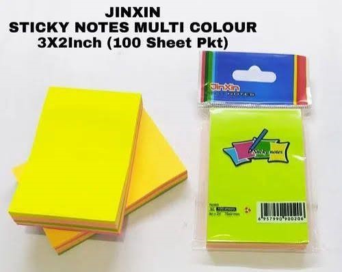 Stick Note 2" X 3" Multi Color Imported Brand