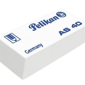 Erasers Rubber AS 40 Pelikan Original France Brand 40 Each Box