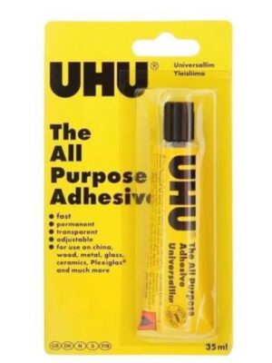 UHU Liquid Glue Tube 35 Grams UHU Brand Original Germany