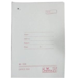 Card File H Duty White With Lamination