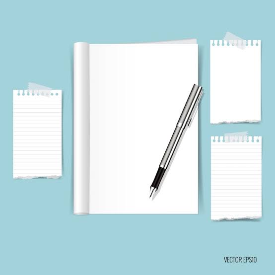 Rough Pad Largs White Impoted Paper