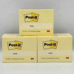 Stick Note 3" X 4" Yellow Color Imported Brand
