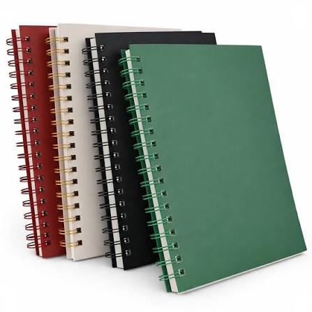 Spiral Note Book 160 Pags 8" X 7" A-5 Small Size
