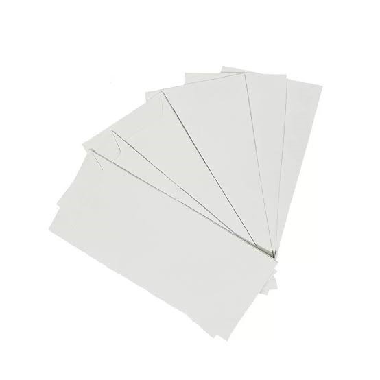 White Envelope 5" X 11" A-5 Size 100 Grams