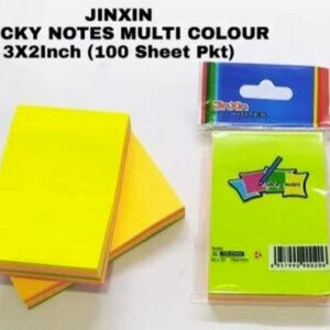 Stick Note 2" X 3" Multi Color Imported Brand