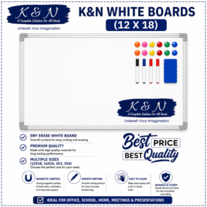 Magnetic Board 12" X 18" (1ft X 1.5Ft)