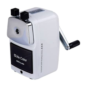 Rotary Pencil Sharpener (Classic) Metal & Adjustable E0620 Deli Brand