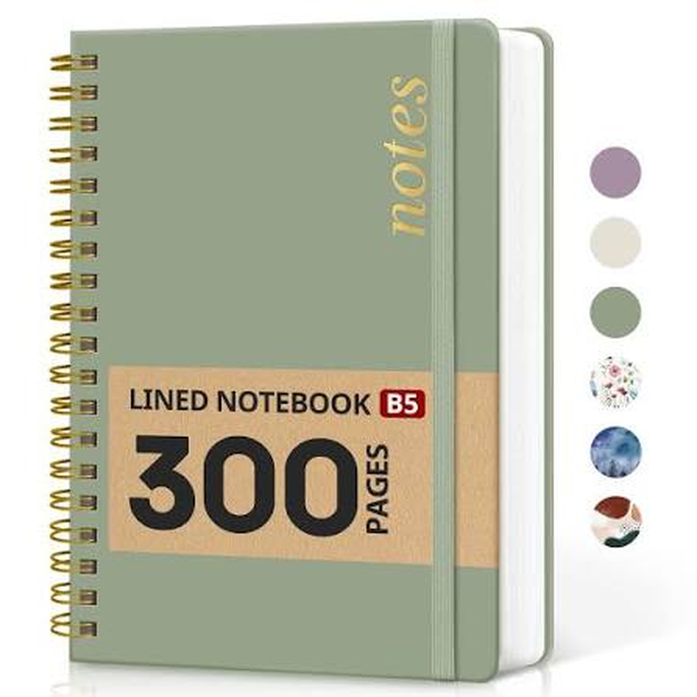 Spiral Note Book 300 Pags 9.50" X 7.25 " Mediuam Size