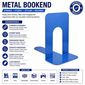 Book End 6" Blue Color
