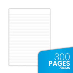 Register 300 Pags White Impoted Paper Full Skip Size
