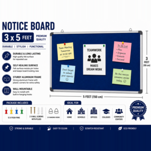 Notice Board 3 X 5 [RS]