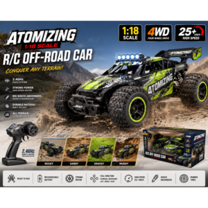 Atomizing 1:18 R/C Off-Road Car