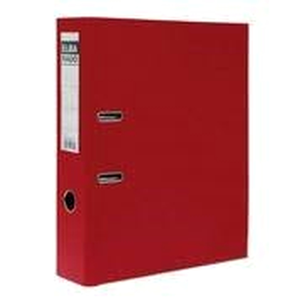 Box File With Clips 3" Red Imported Brand
