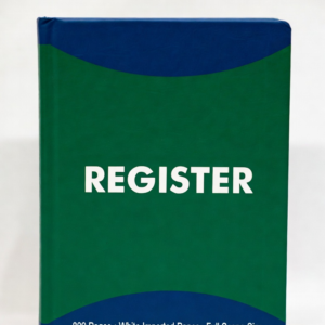 Register 800 Pags White Impoted Paper Full Skip Size