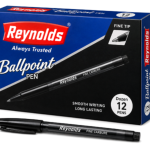 Reynolds Ballpoint Pen Black (Dozen)