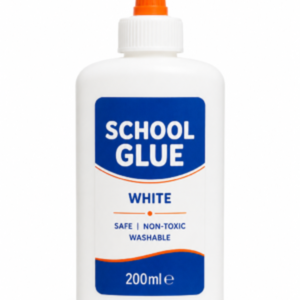 White School Glue Bottle 200ml