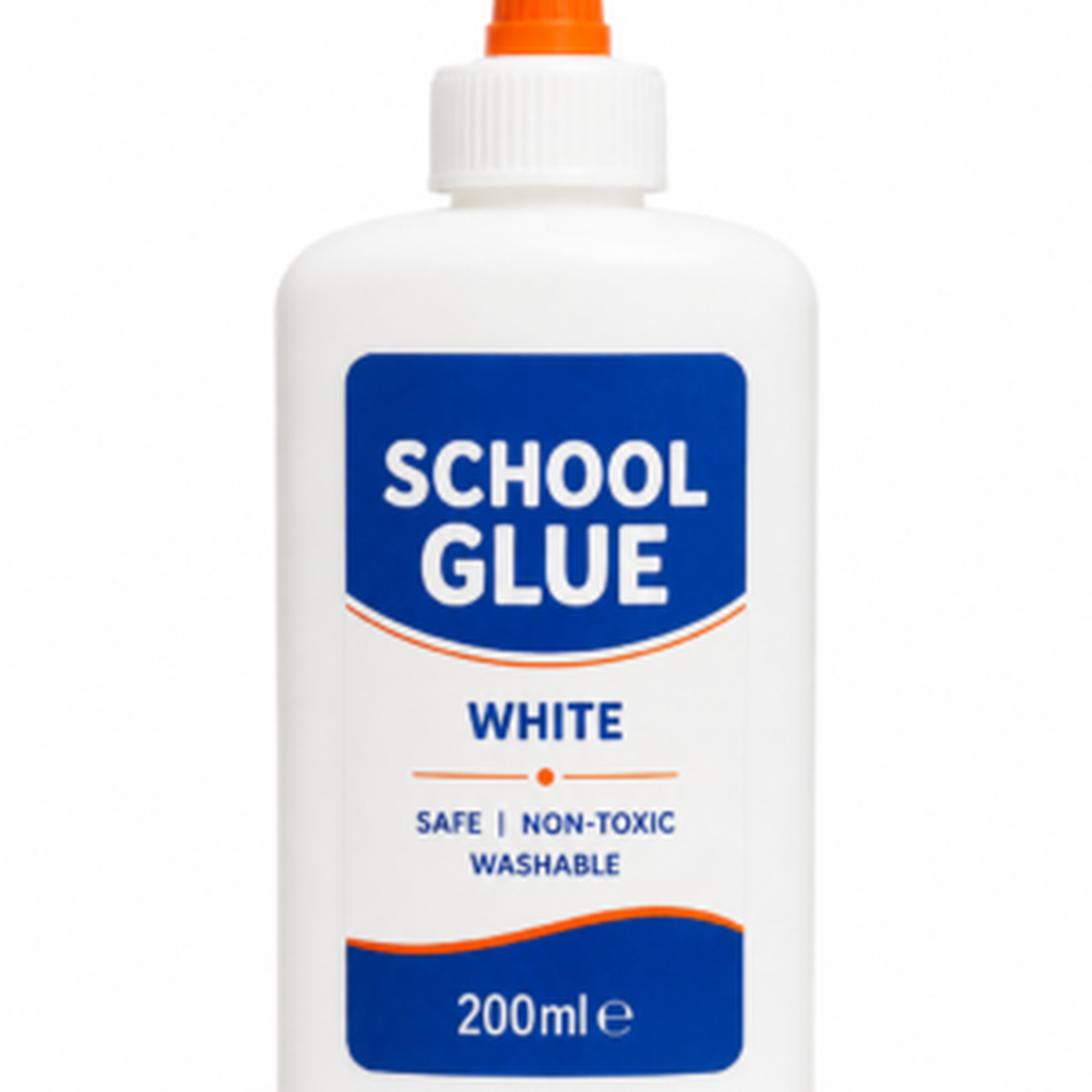 White School Glue Bottle 200ml