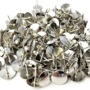 Thumb Push Pin Silver Peony Brand