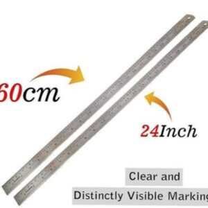 Scale Steel Ruller 24" Heavy Duty