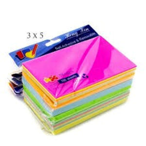 Stick Note 5" X 3" (75 mm X 127 mm) 100 Sheet Multi Colour Pronoti Brand