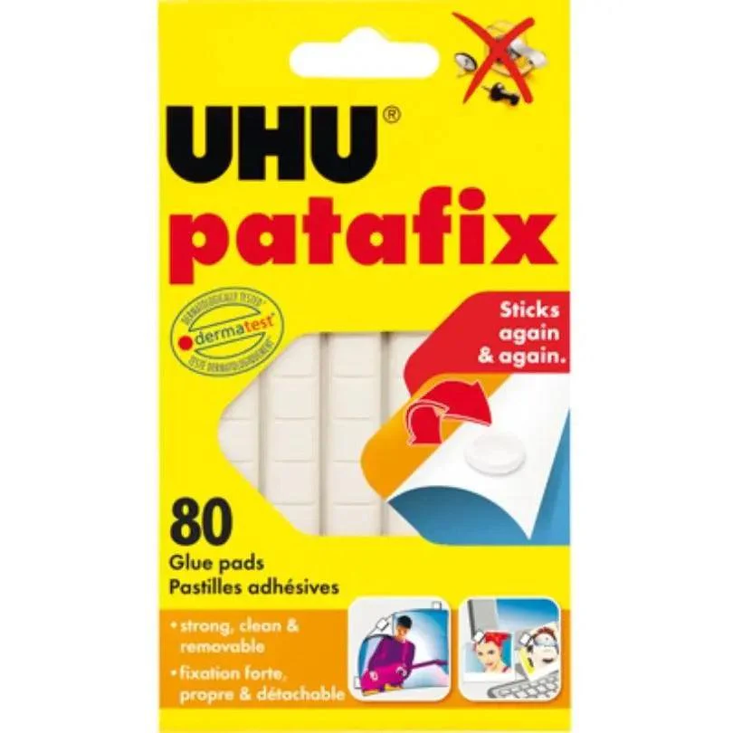 UHU Patafix Glue Pads 80 Stick