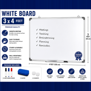 White Board 3 X 4 [RS]