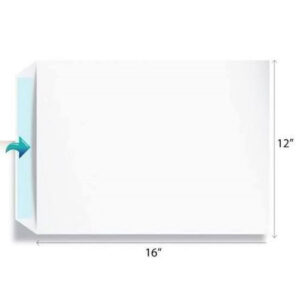 White Envelope 12 X 16 Full Skip Size 70 Grams