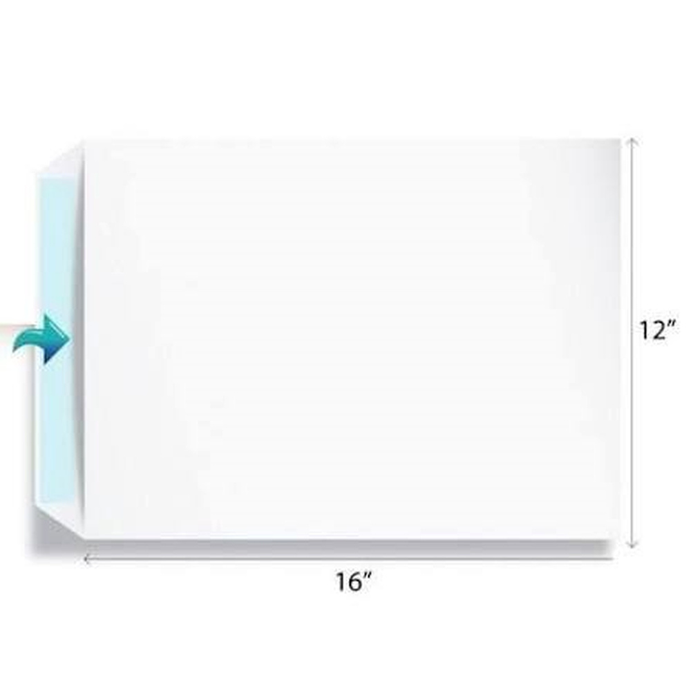White Envelope 12 X 16 Full Skip Size 70 Grams