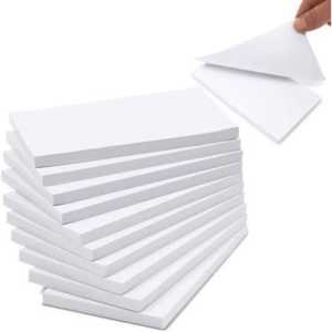 Rough Pad Small Size White Impoted Paper