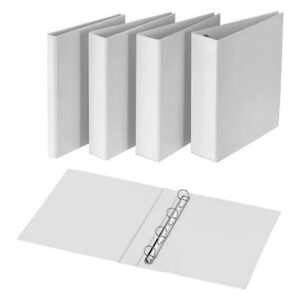 D Ring File D-25 White Color Imported Brand