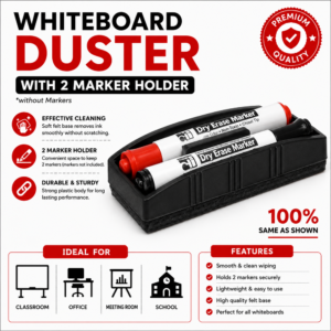 White Broad Duster Modal HDP113